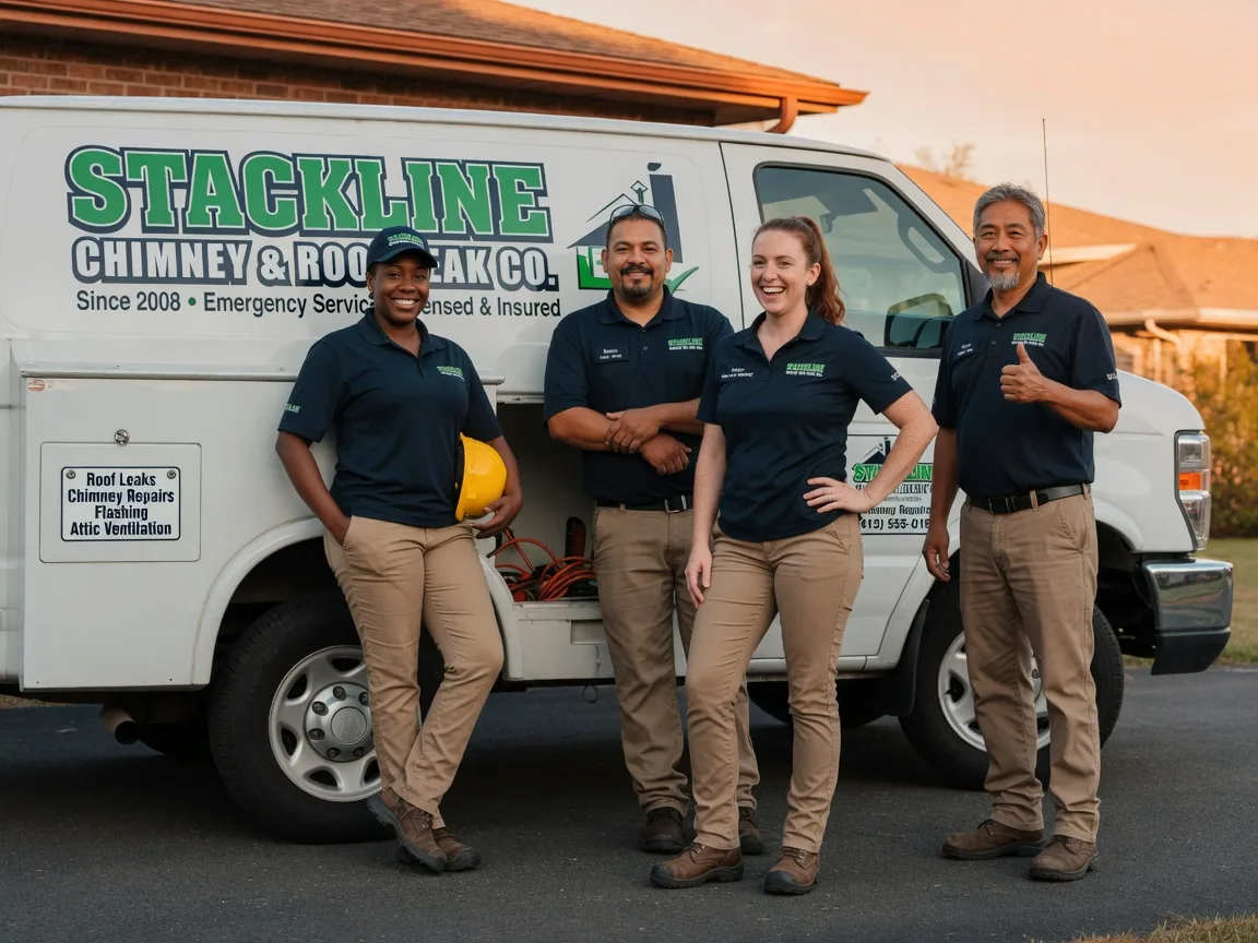 Chimney flashing repair company in Meriden, CT